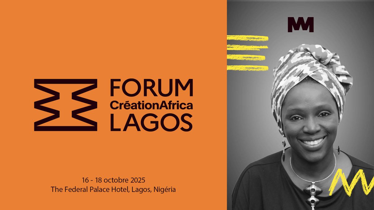 Excited! the serial Le Cavaleur et les siffleurs  at the Création Africa Forum in Lagos, Nigeria! From October 16–18.
<a href="/PresidenceGA/">Présidence de la République Gabonaise</a> #LeCavaleurEtLesSiffleurs
#ForumCreationAfrica2025 #Lagos2025 #CreationAfrica
#DansLaPlace