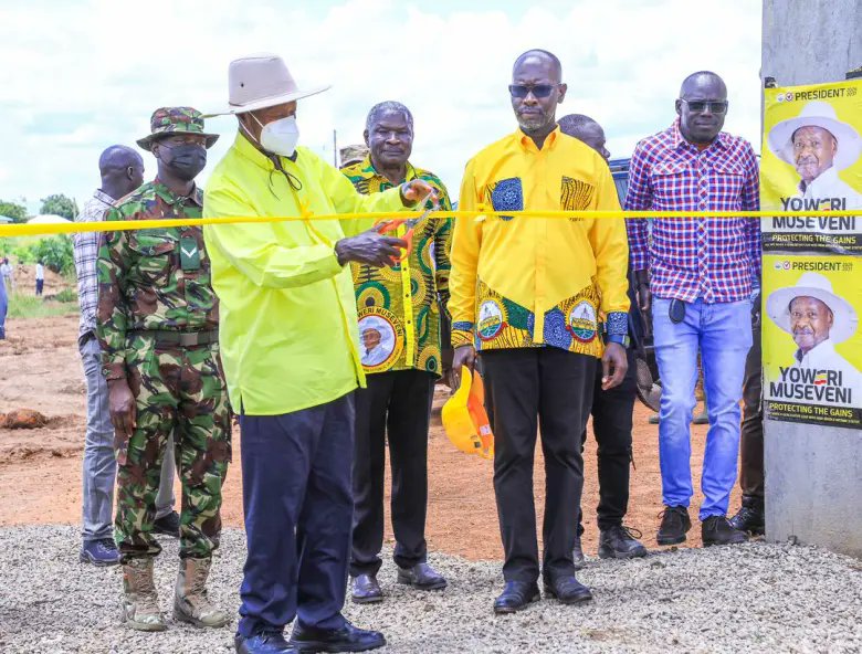 IzySmokes's tweet photo. Great things happening one at a time in West  Niles districts of Uganda, Yesterday President Museveni opened a Shs.15 Billion Leju stadium where he also Rallies West Nile for 2026 Re-election . 
#Terego #Obongi and #Moyo, #Kenya, #railaodinga https://t.co/4upJKnQjlN