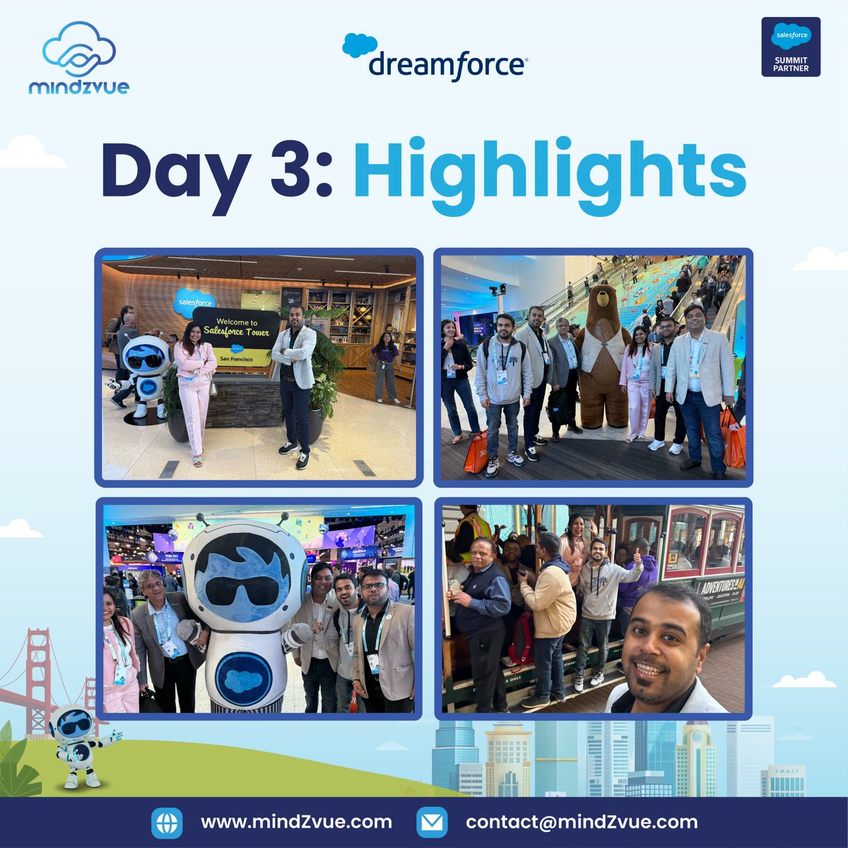 MindZvue's tweet image. The spotlight today was on Financial Services and how the #AgenticEnterprise is reshaping everything.
Know more about #Agentforce Offerings: bit.ly/4kvR16T
#Dreamforce #Dreamforce2025 #DF25 #Salesforce #mindZvue #SummitPartner @Dreamforce @salesforce @Vinayforce