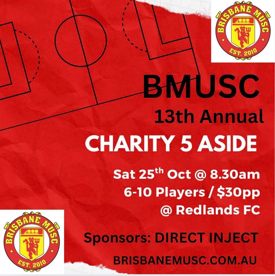 BMUSC's tweet image. ⚽️ 5-a-side Charity Tournament ⚽️

Looking to fill the last spot in this years tournament, room for if anyone fancies throwing in a team. This years charity is @jeansforgenesau who help a rare genetic disorder called CDKL5 for which there’s currently no cure.