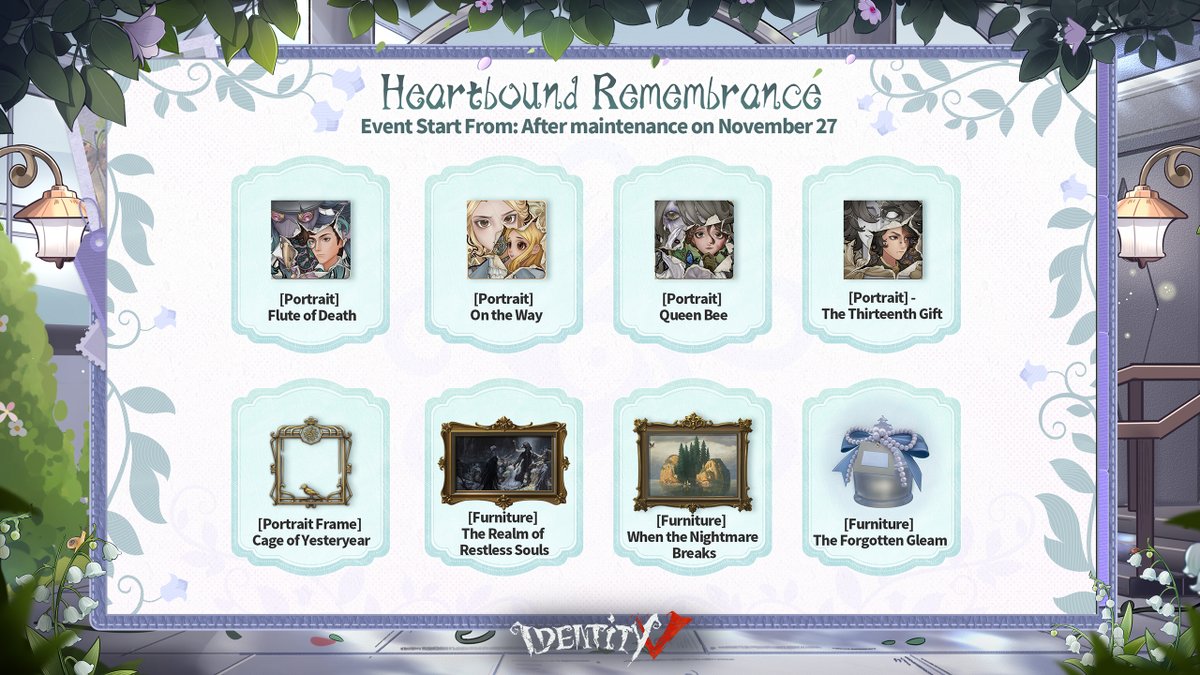 Identity V tweet media