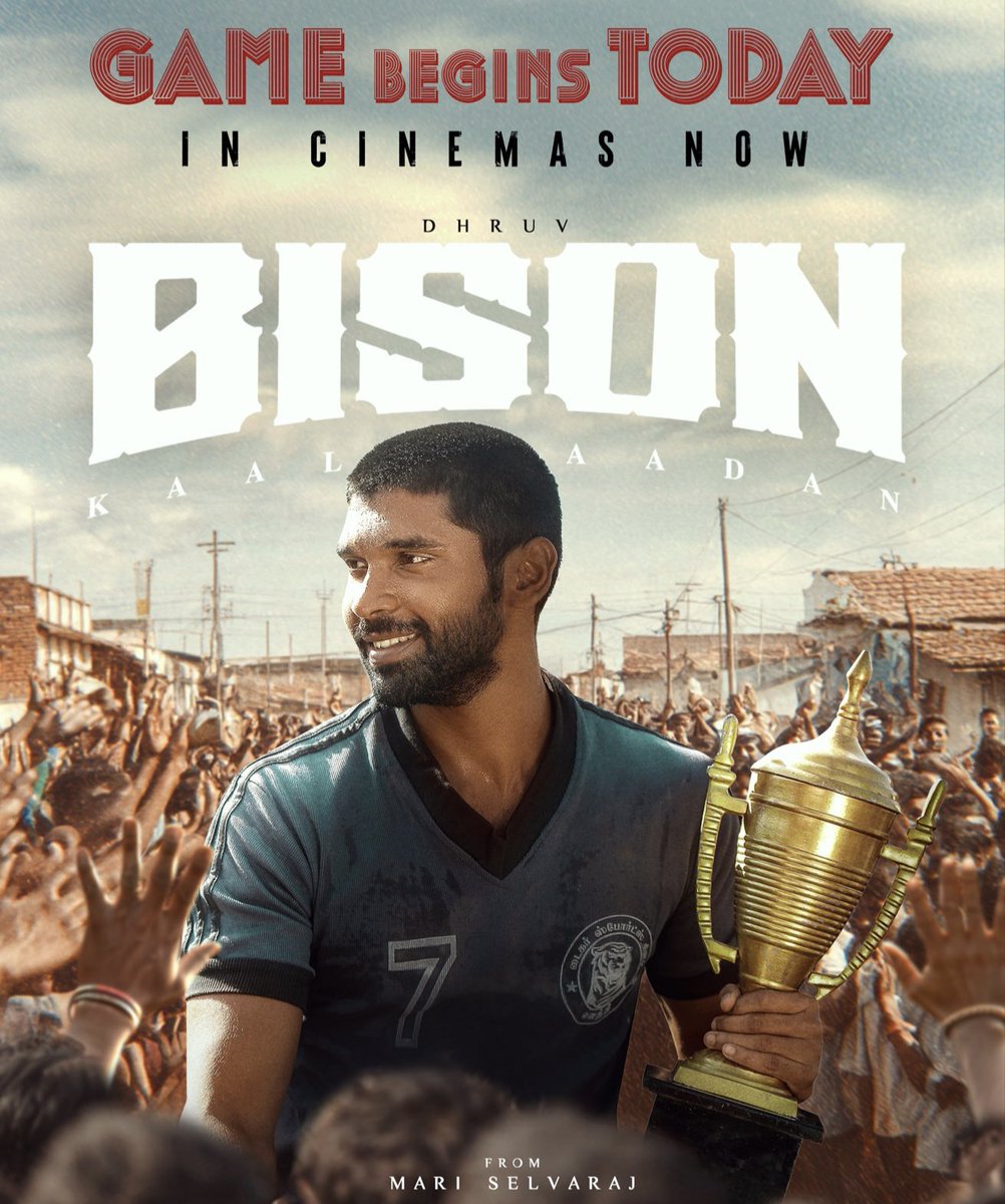 Book My Show Early Ratings 🌟

#Bison - 9.3/10 🏆
#Dude - 8.5/10 👍