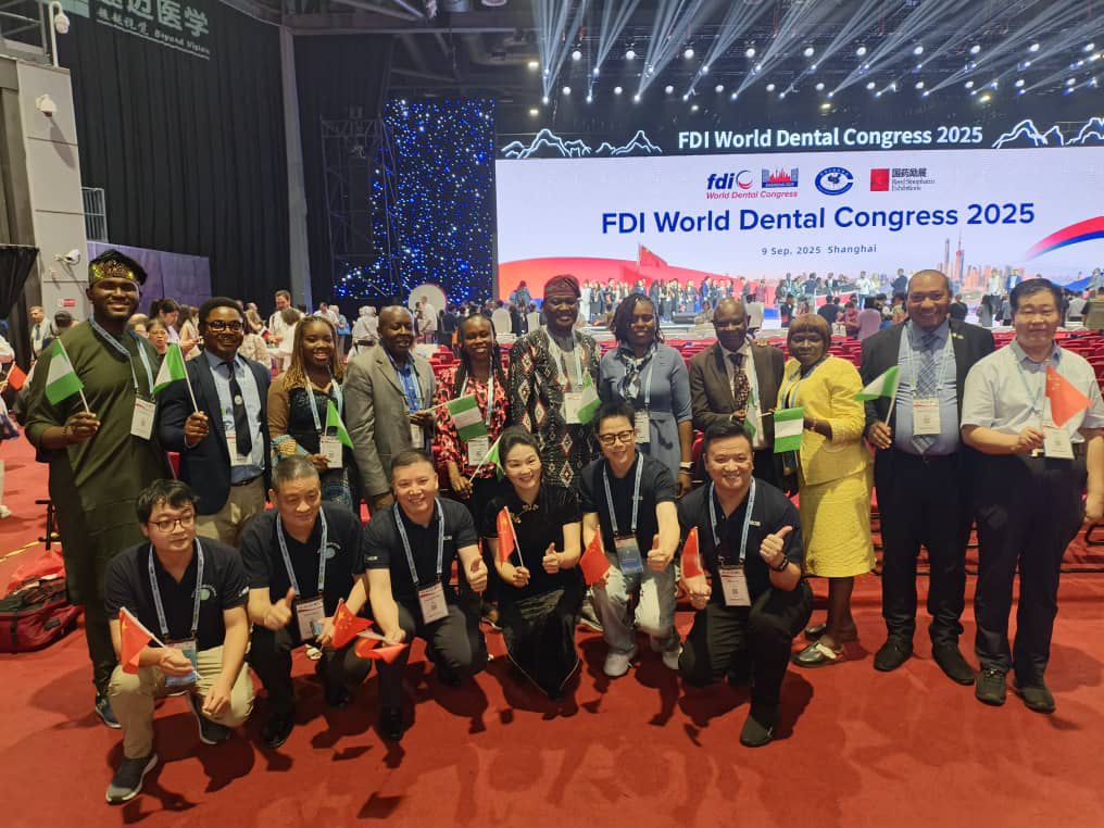 ICOHforAfrica's tweet photo. 🌍 The Intercountry Centre for Oral Health (ICOH) proudly joined over 35,000 delegates at the FDI World Dental Congress 2025 in Shanghai — advancing global oral health through advocacy, research, and innovation. 🦷✨
#FDIWDC2025 #ICOH #GlobalOralHealth #DentistryInnovation https://t.co/Y1wWwp7d0G
