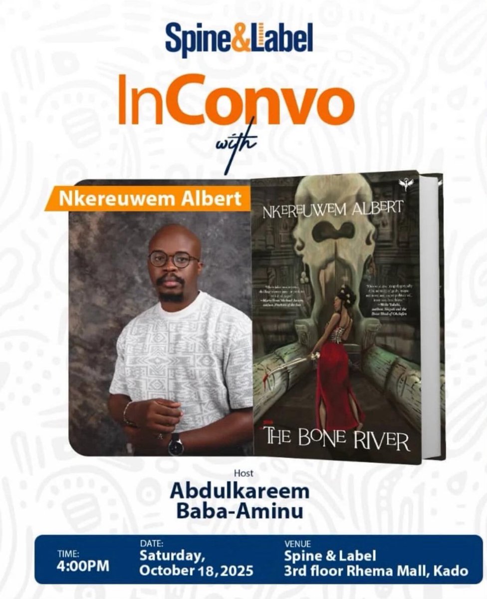 Touring for my sapphic urban fantasy set in Calabar. Domestics fr 

See you tomorrow guysssss. Ask for a cool pose during your picture 😂