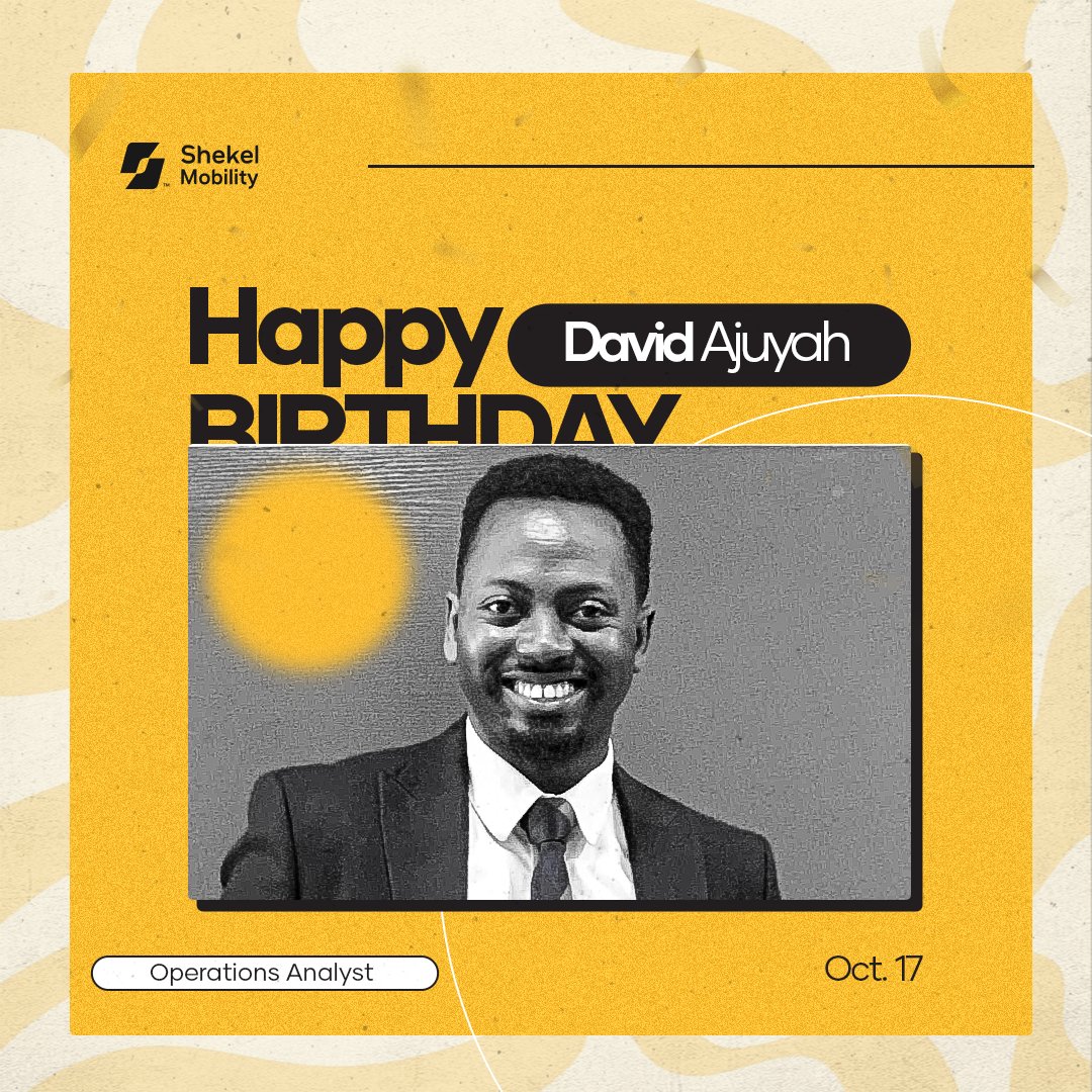 Happy Birthday David!

Thank You for Your Outstanding Contribution and Commitment to the Team's Success.

Here's to Many More Years of Success Together!

Have a wonderful year.🥂🎊

#WorkAnniversary #EmployeeAppreciation