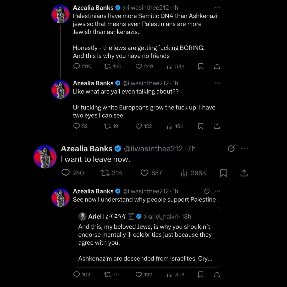 Azeila Banks is definitely enjoying her visit to Israel😂