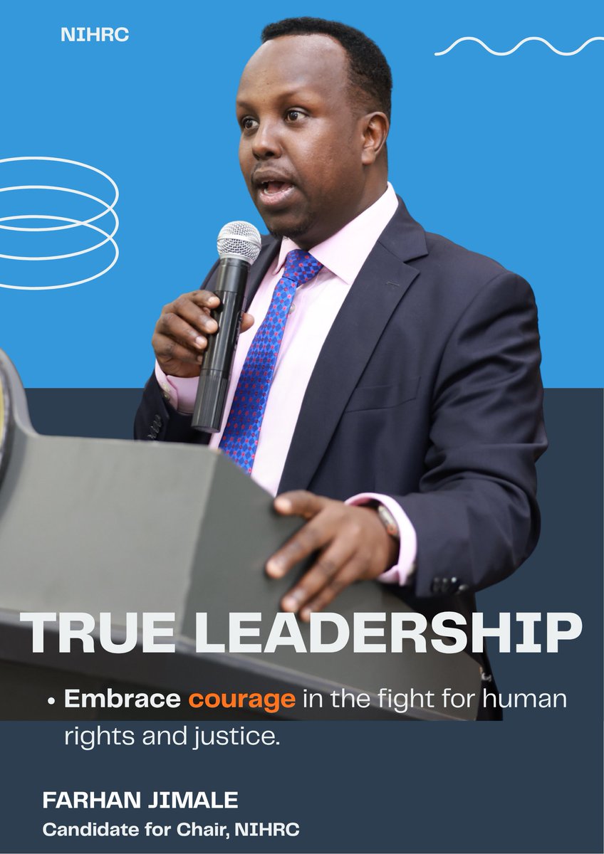 I remain steadfast in advancing justice, accountability, and dignity for every Somali and all persons living in Somalia.
#Leadership #HumanRights #Integrity #NIHRC #Somalia