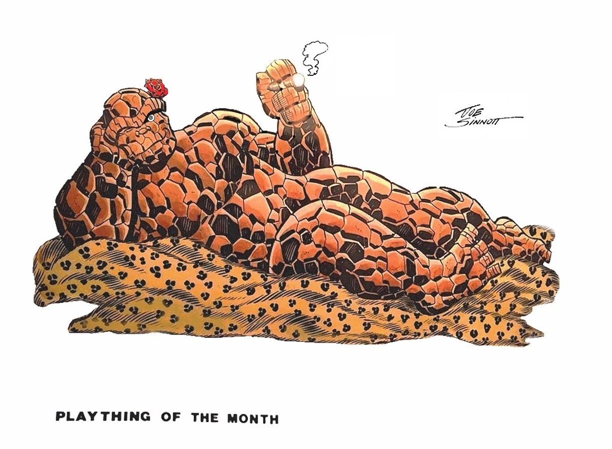 Remembering my friend Joe Sinnott on the anniversary of his birth. Here's a centerspread he did for my fanzine, C.P.L., back in 1973. They don't make people better than Joe! <a href="/Marvel/">Marvel Entertainment</a> <a href="/FantasticFour/">Fantastic Four</a>  #JoeSinnott