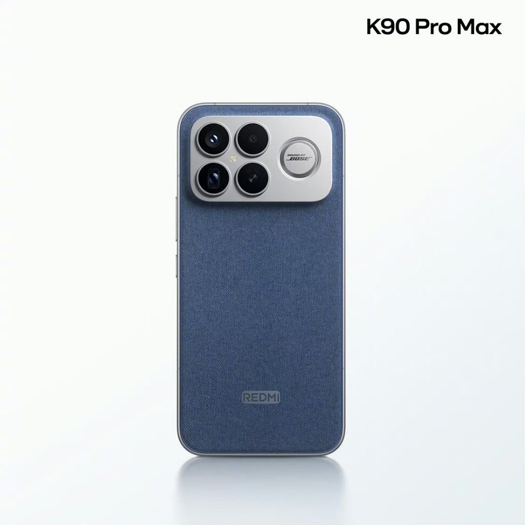 TECHINFOSOCIALS's tweet image. Redmi K90 Pro Max in Blue.