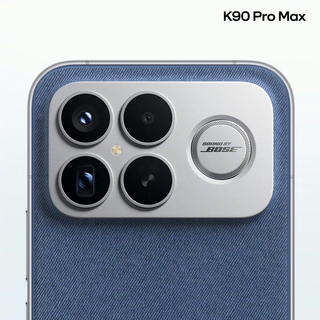 TECHINFOSOCIALS's tweet image. Redmi K90 Pro Max in Blue.