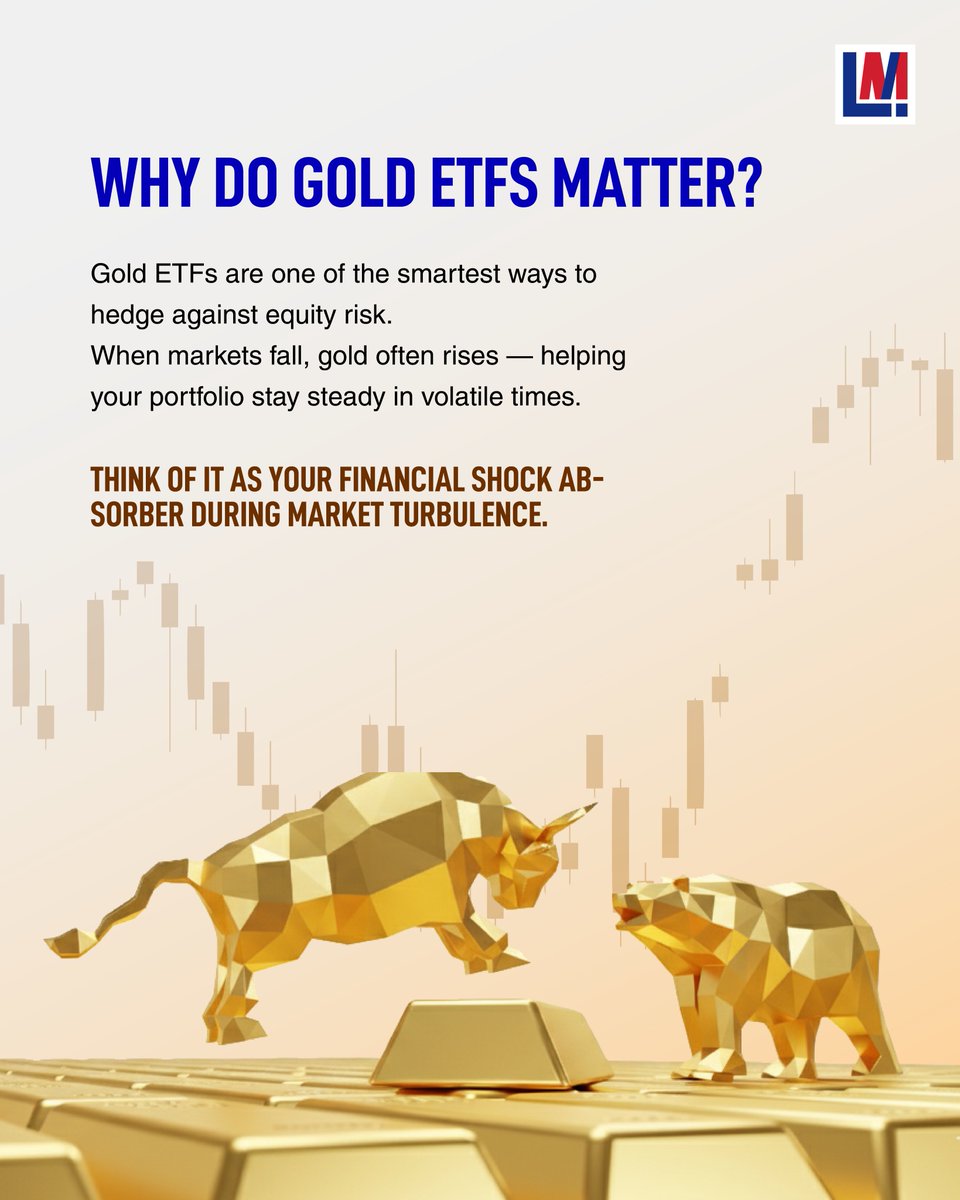 InvestWithLM's tweet image. Worried About Market Volatility?
Swipe 👉 to learn how Gold ETFs can be your portfolio&apos;s safety net!
Discover how to use gold to hedge equity risk and bring balance to your investments.

#GoldETF #PortfolioProtection #InvestSmart #EquityRiskHedging #FinancialWisdom