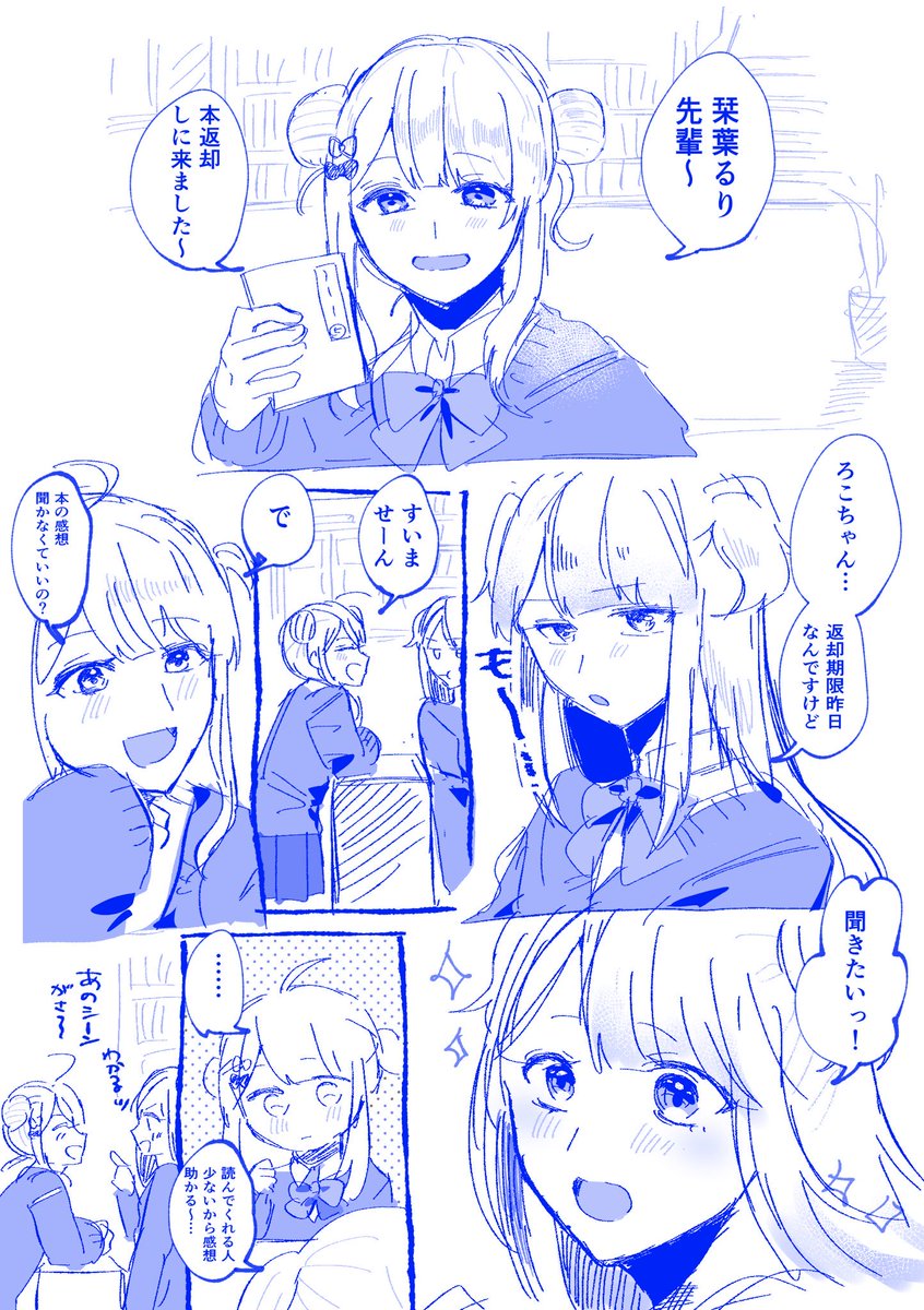 むかし描いたろこるりちゃん… 