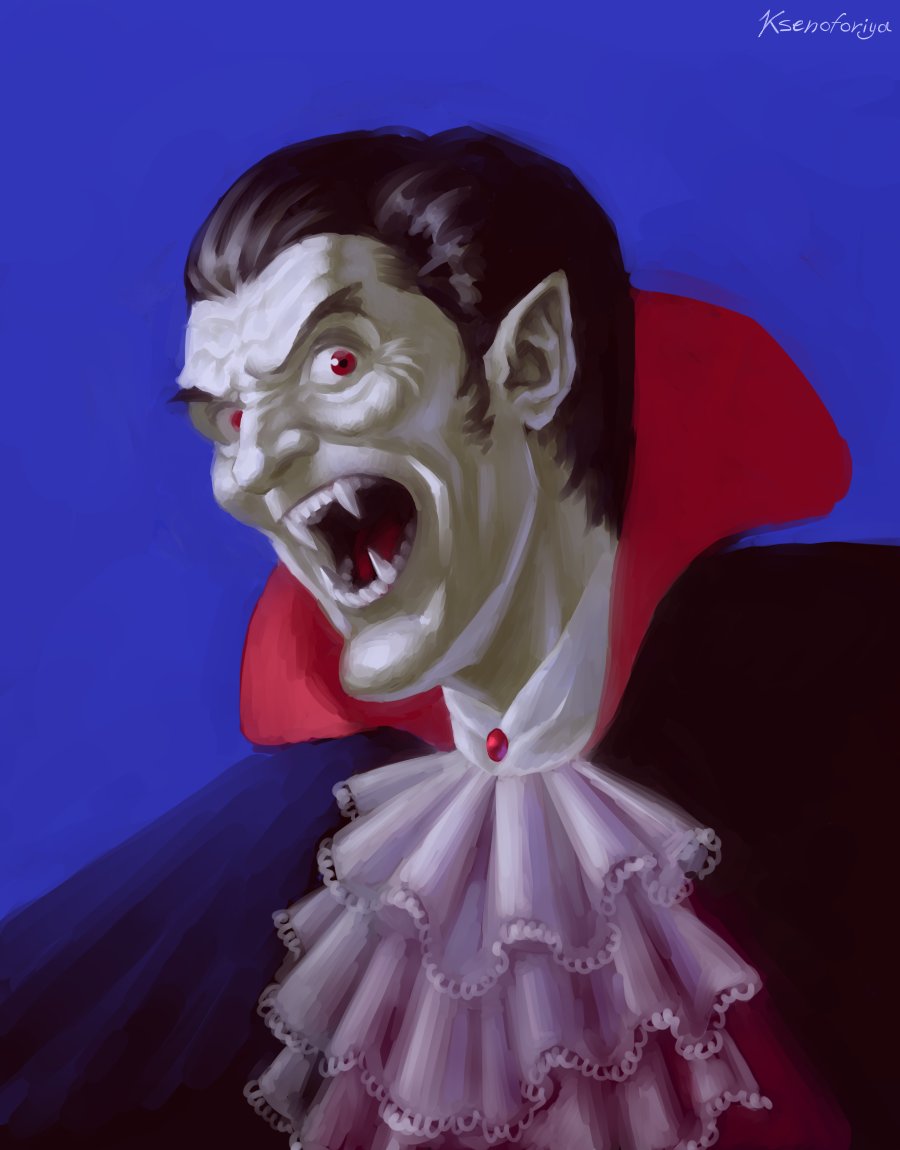 _KsenofonitA_'s tweet photo. BOOOOOO!!! SPOOKY VAMPIRE!!!   and a pirate #halloween #vampire https://t.co/oEY1pDspZC