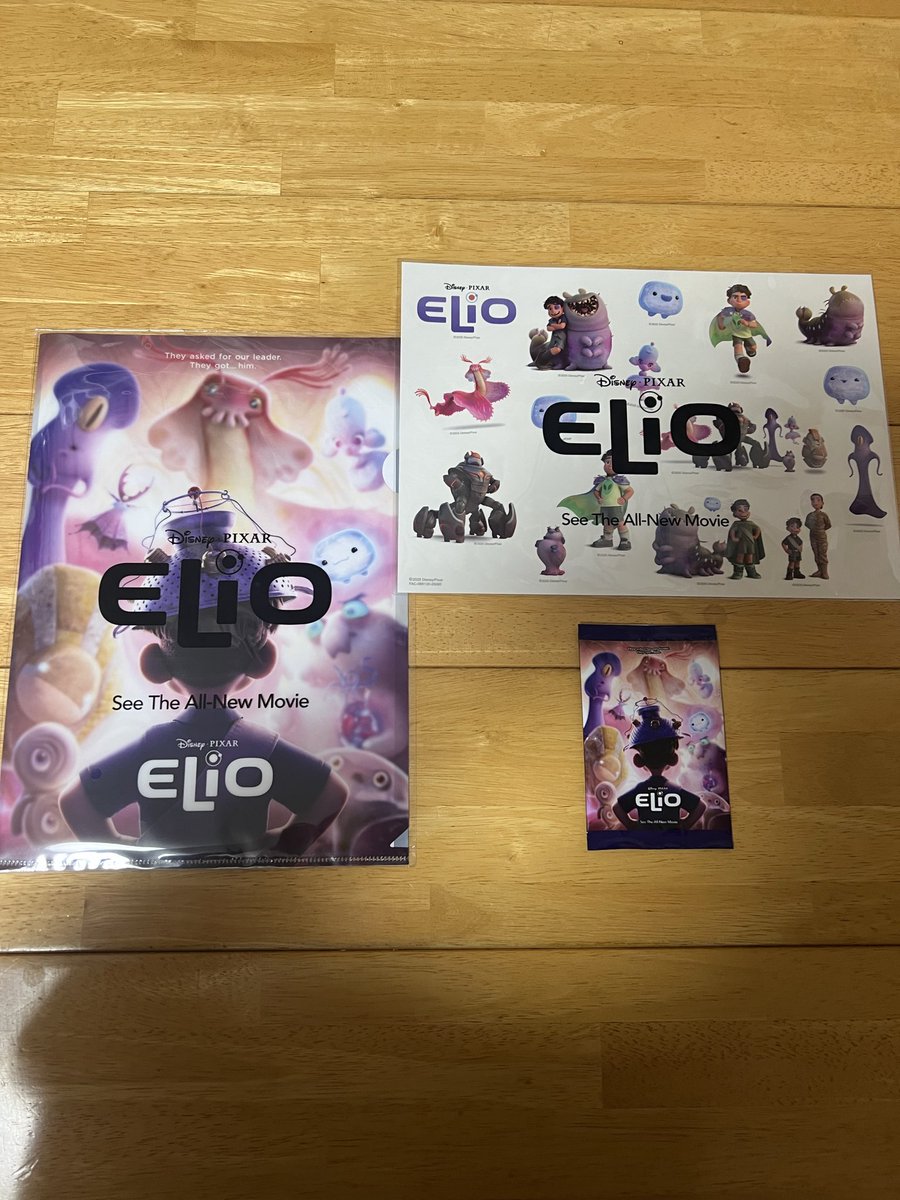 抽選に当たって、エリオのグッズいただきました！

ありがとうございます😊