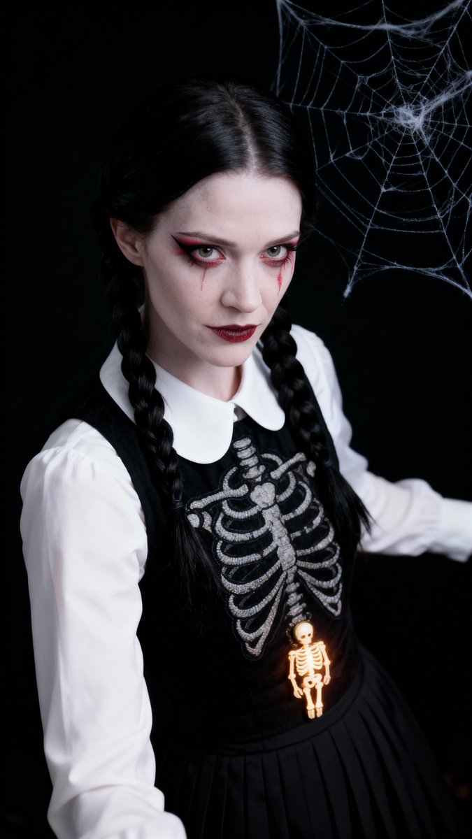 HitpawEdimakor's tweet image. This Wednesday Addams Cosplay filter is soooooo awsome!
Try it now!👉reurl.cc/mYE2pW
#edimakor #AIart #AIphotography #wednesday #WednesdayAddams