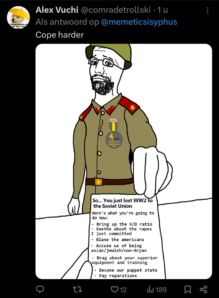 Yes Russians are unironically proud of raping women and children, and they are bragging about it.