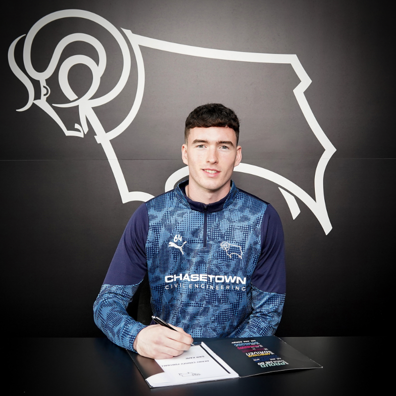 DCFCAcademy's tweet photo. Derby County Academy have confirmed the signing of Scottish goalkeeper Sam Kane.

Welcome to Derby, Sam! 🤝