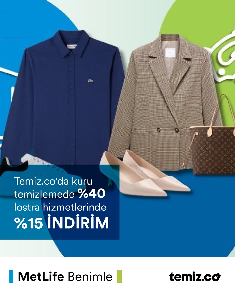 MetLife Benimle kazandırmaya devam ediyor. Eyüp Sabri Tuncer, E-Çerez, Decas ve  Temiz.co gibi seçkin markalarda, sadece MetLife müşterilerine özel indirimler sizi bekliyor!

#MetLife #EyüpSabriTuncer #EÇerez #Decas #Temizco