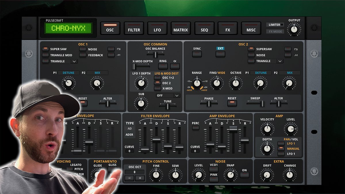 NEW Chro Nyx by Impact Soundworks | Massive JP 8080 Inspired Soft Synth! youtu.be/GndF5Ye7lYA?si… via <a href="/YouTube/">YouTube</a> 
#ChroNyx #ImpactSoundworks #Reaktor
