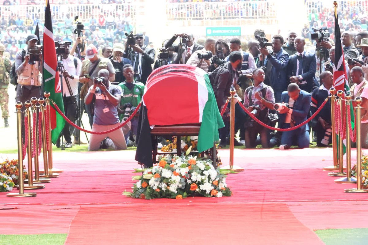 skmusyoka's tweet photo. Rest well in everlasting peace my brother Rt Hon Raila Amolo Odinga.

Your voice echoed the dreams of millions, and your heart carried the burden of our nation’s journey.
Kenya, Africa and the world will remember you forever. Your legacy will live on in every heart that believes in the promise of a just and united nation.