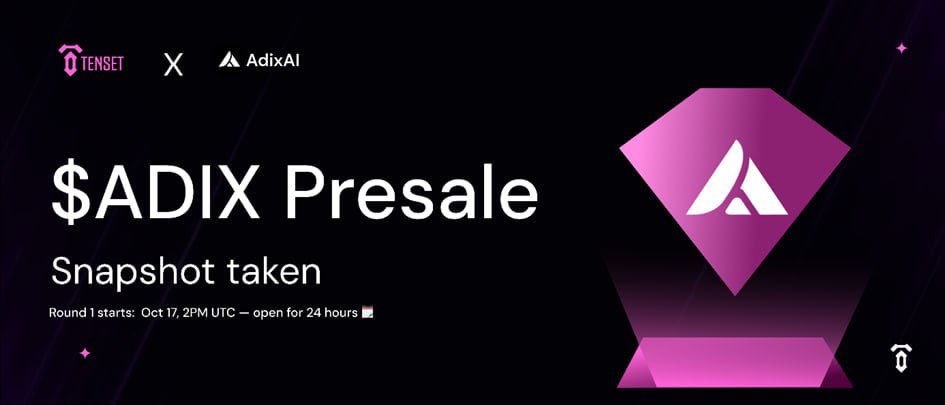 0x_amaran's tweet image. The $ADIX IDO is here!!💥

💎 $0.0003 | 20% TGE vesting
💰 Raise: $750K | IMC: $600K
⏳ Refund: 24h | TGE: Oct 21 @Gate, @MEXC_Official , @PancakeSwap 

💰 Tier 1: $100 | Tier 5: $900
🎯 Round 1 (Guaranteed) - Oct 17, 2PM UTC

Don’t miss your shot at this launch!🚀

#ADIX #IDO