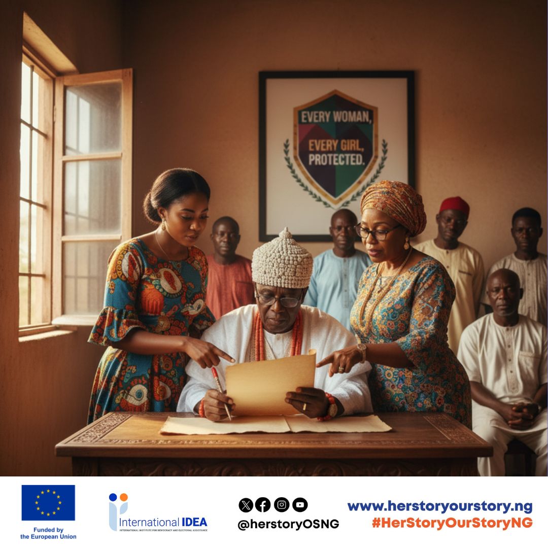 HerStoryOSNG's tweet photo. Setting the standard for inclusive leadership! Community leaders, women, and youth are joining forces to amend our Bylaws and strengthen protections for everyone. Because a community is only truly strong when its laws defend every woman and girl.    

#EndGBV https://t.co/xIxjCgU1wr