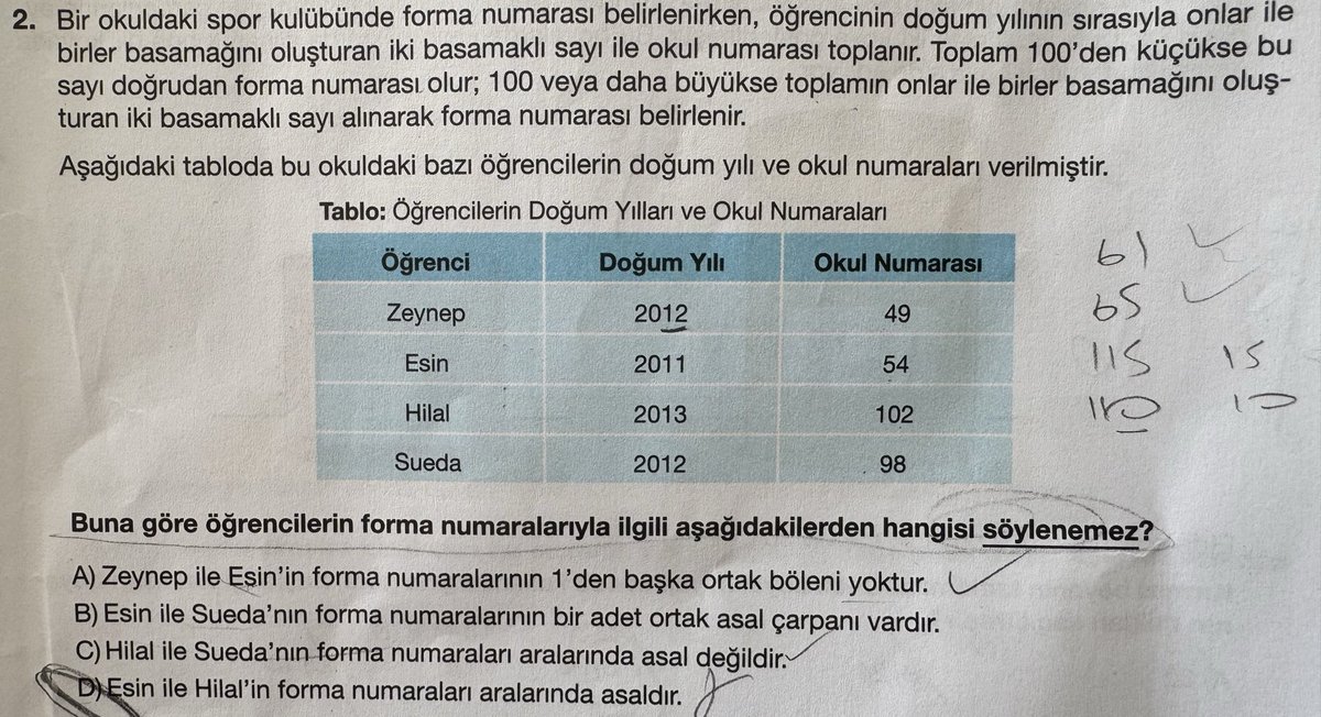 8seneseee's tweet photo. KARDESİMİN DENEMESİNDE CIKAN SORUYA BAKIN HEMEN https://t.co/0S4ZOrskDh