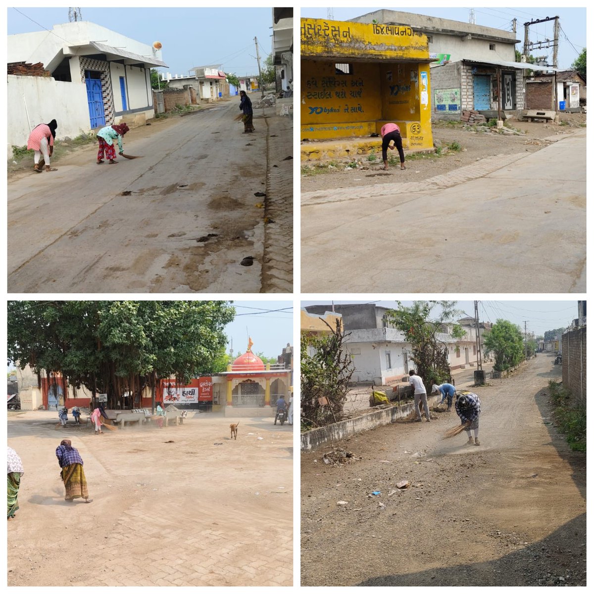 sbm_botad's tweet photo. સ્વચ્છતા હિ સેવા અભિયાન અંતર્ગત ગઢડા તા.ના વિકળીયા ગામે ગ્રામ પંચાયત દ્વારા ગ્રામજનો સાથે જાહેર સ્થળો તથા મુખ્ય માર્ગો પર સફાઈ કામગીરી 
#SHS2025 
@crdgujarat1 
@SBMR_Gujarat
@Collectorbotad 
@DDOBOTAD
@BotadDrda 
@TDOGADHADA 
@BotadTdo 
@TDOBARVALA 
@TDORANPURBTD 
@InfoBotadGoG https://t.co/HkkgdxbVfV