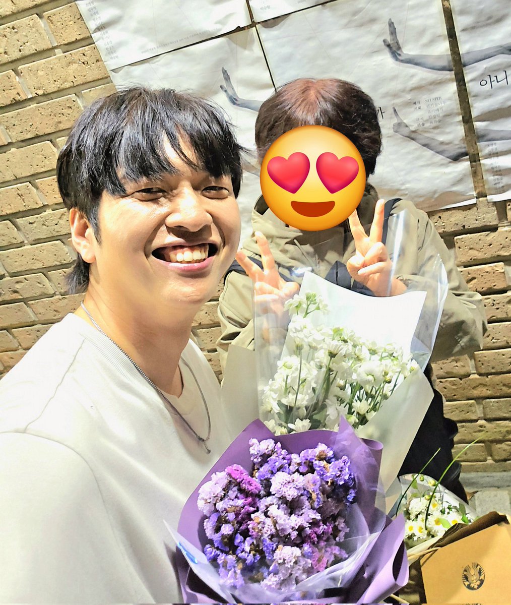 昨日はジェピルさんのお芝居🎵
マッコンなので、チケット売り切れになりましたよ👏
#유재필