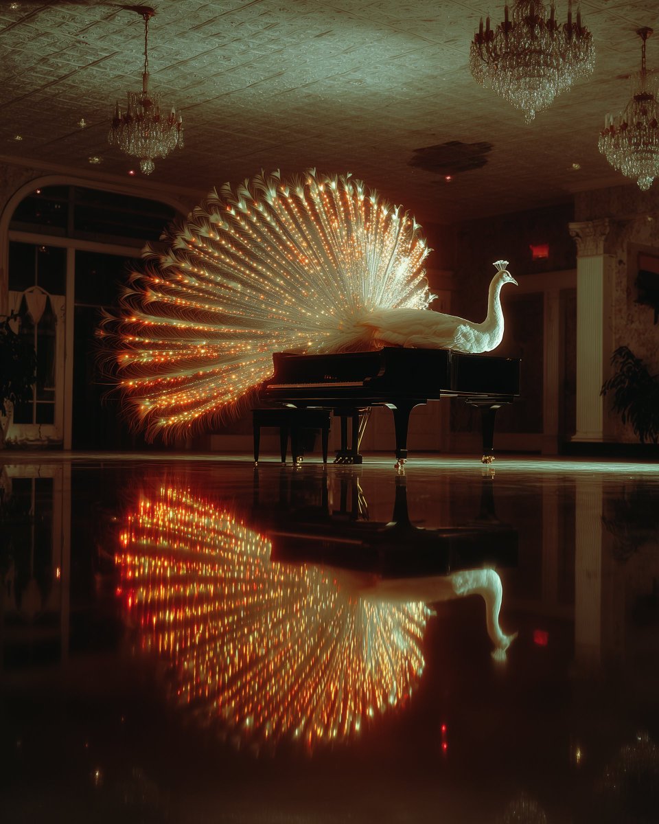 Animals with class. Lovely style.  
--serf 201184105