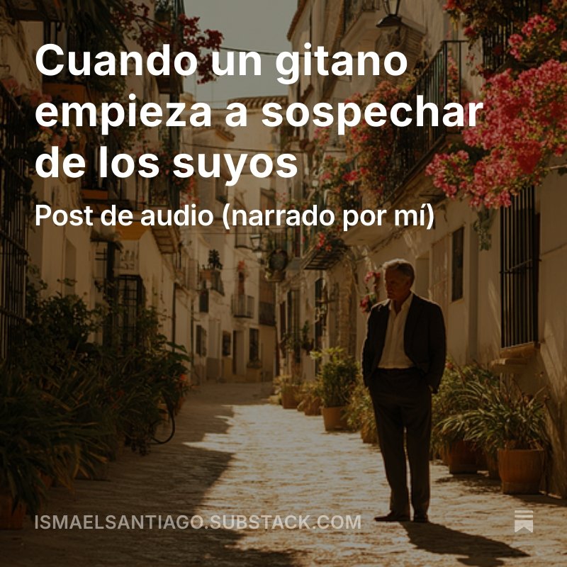 🕵️ Desde el principio, tuvo a algunos miembros de la familia en el punto de mira. 
🎧(Post de audio narrado por mí) 🎧
open.substack.com/pub/ismaelsant…

#Novela #ThrillerAndaluz #GuardiCivil