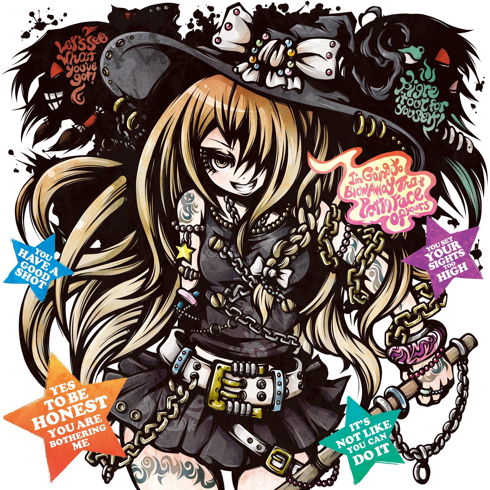 【✡2024年製作✡】世直しBAD GIRL【F0号】現代アート,イラスト Project.C.K. on X: 