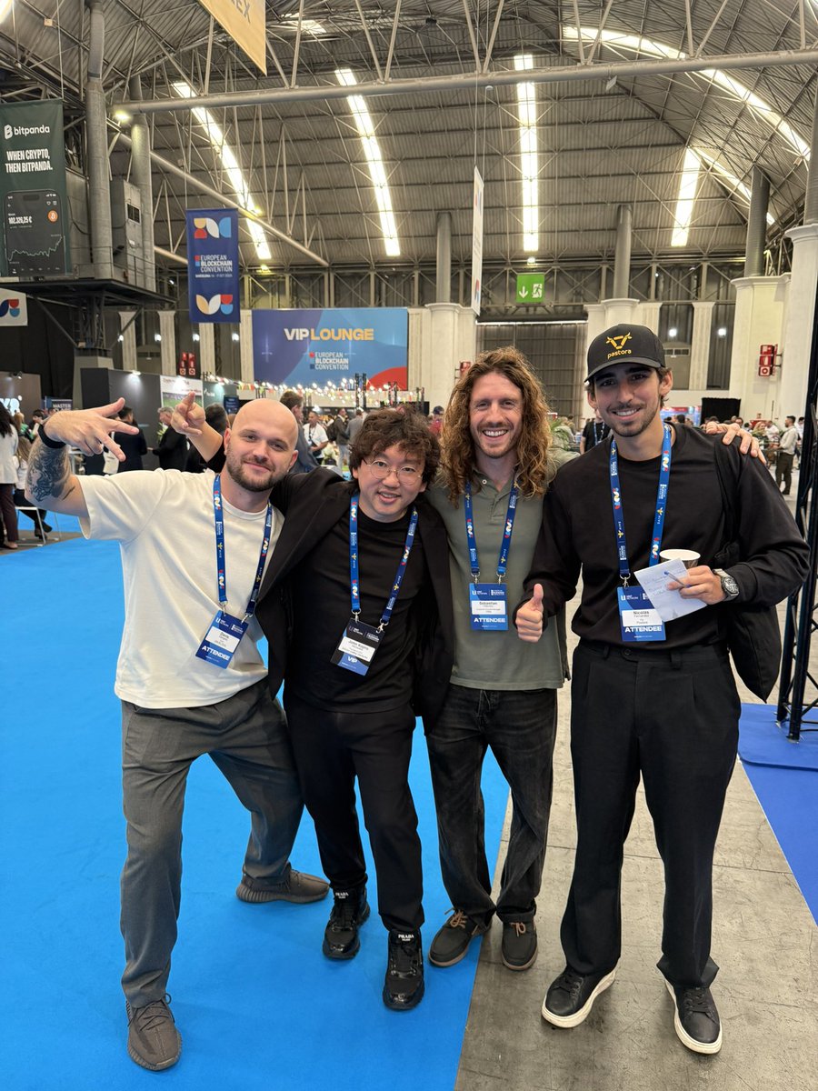 amazing friends <a href="/unblockeu/">UN:BLOCK</a> <a href="/Pastoraio/">Pastora</a> <a href="/utila_io/">Utila</a> at <a href="/EBlockchainCon/">European Blockchain Convention</a>