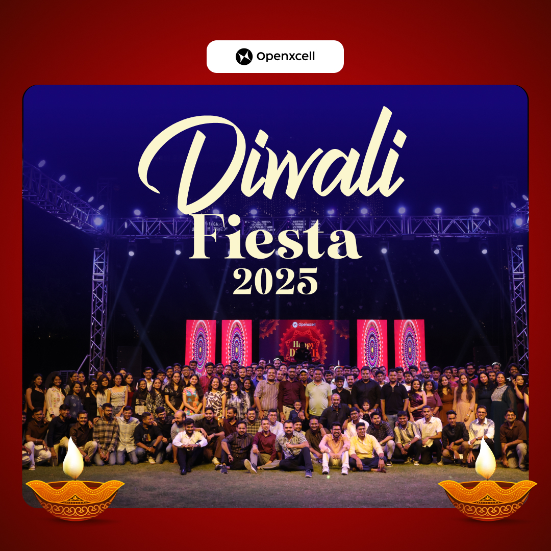 openxcell's tweet image. ✨ Sparks, Laughter &amp;amp; Innovation – That’s Diwali at Openxcell! ✨
 
This Diwali, the office transformed into a playground of lights, music, and endless laughter. Diyas flickered, sweets vanished in seconds, and the DJ had everyone dancing like nobody was watching! 
 
At…
