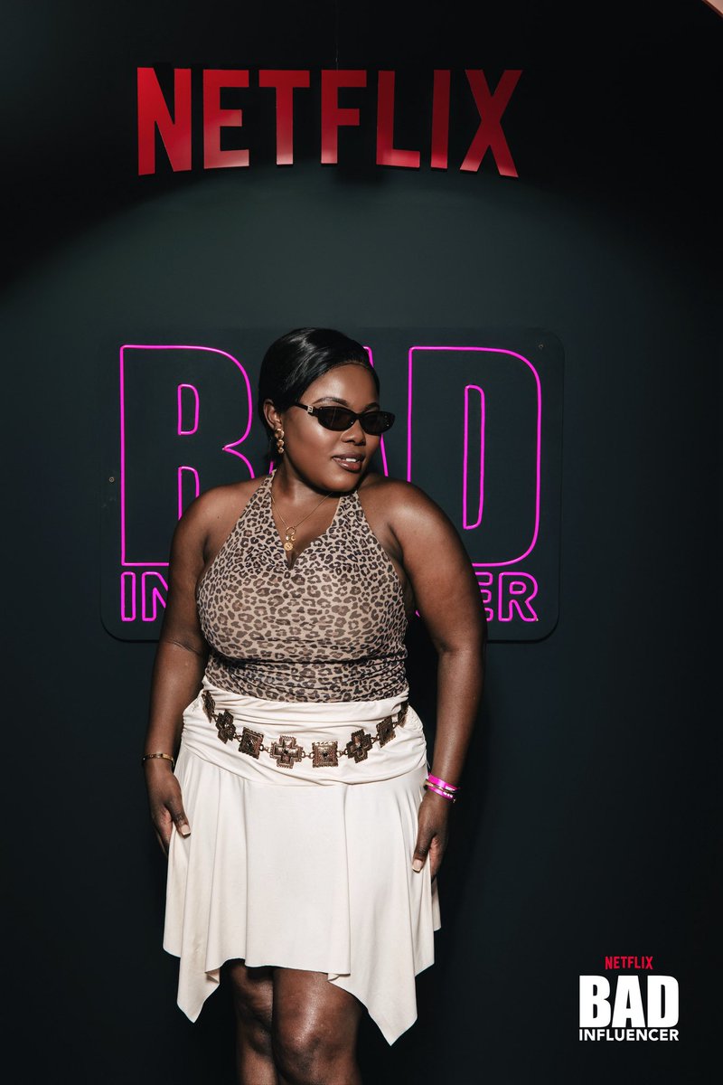 Events‼️

Spotted last night at an exclusive launch experience for Bad Influencer - staged in Africa's richest square mile, Sandton <a href="/NetflixSA/">NetflixSA</a> 

Content Creator and Entertainment blogger <a href="/nozipho_mashaba/">Nozipho M</a> 

#BadInfluencer