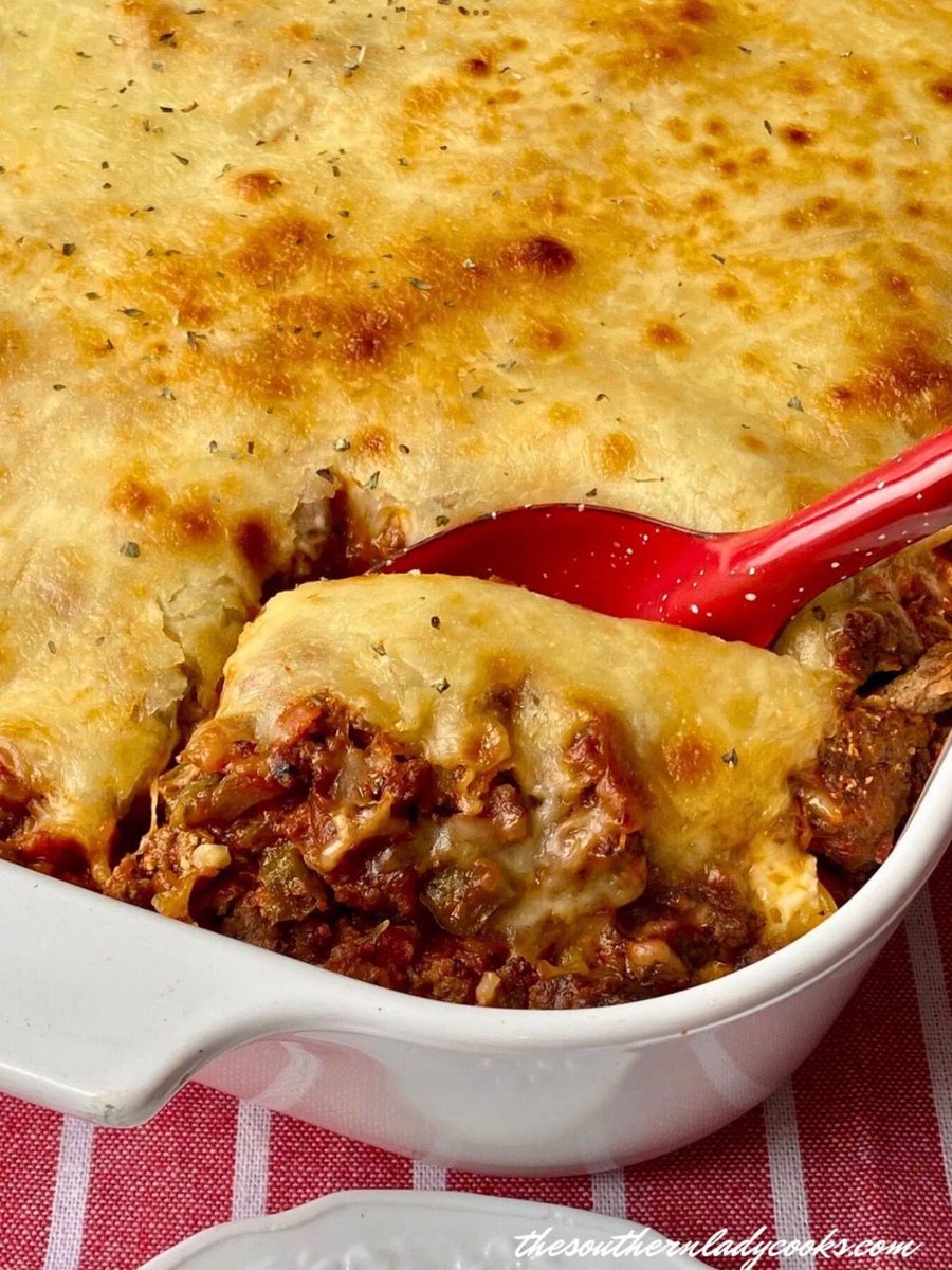SouthLadyCooks's tweet photo. Baked spaghetti is on our menu for the weekend. It has wonderful reviews! #spaghettirecipes #pastarecipes
RECIPE ➡ https://t.co/0uG9NLscdY… https://t.co/whqzBFrTrF