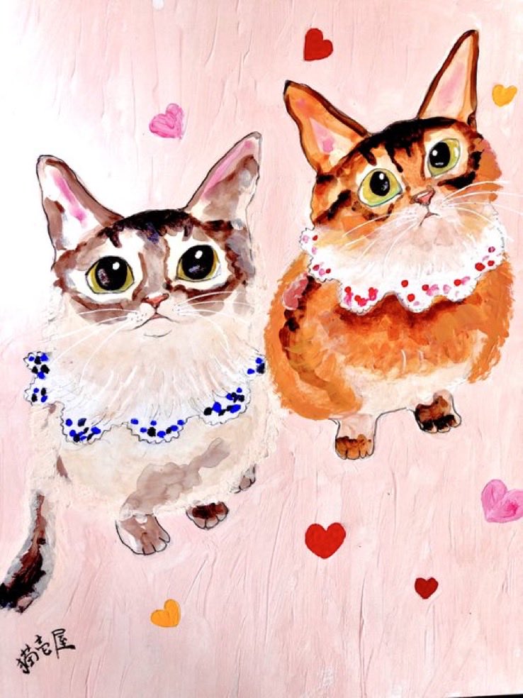 ミロアポからこんばんは♪
少し前に猫壱屋さんに描いていただいた絵です🐱🐱
とても嬉しかったです♪(๑ᴖ◡ᴖ๑)♪
ありがとうございました^_−☆

#ソマリ
#ソマリブラックシルバー
#ソマリルディ
#ステキなフォロワー様
