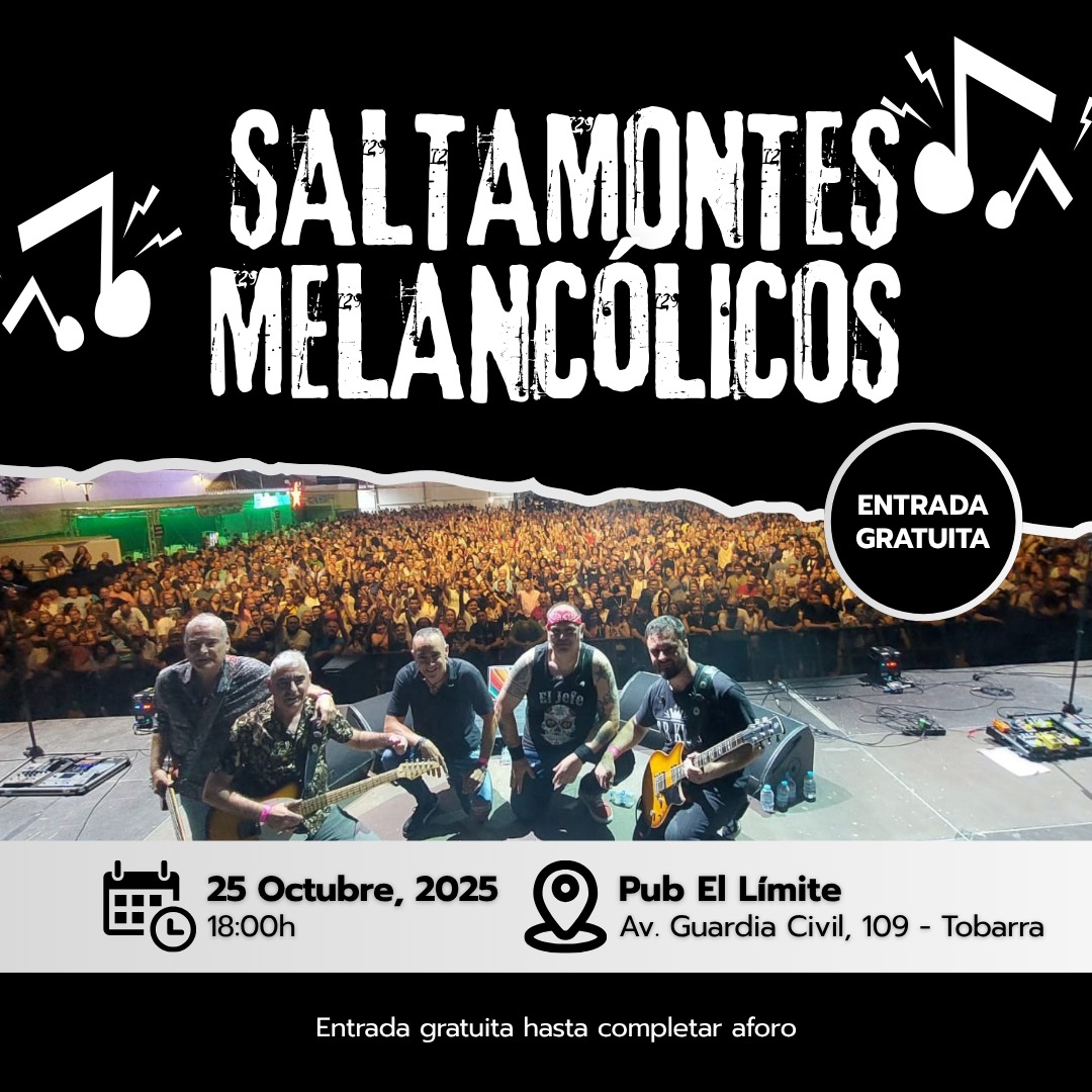 Una semana. Ese es el tiempo que falta para que volvamos a subirnos al escenario del Pub El Límite, en Tobarra (Albacete). Pasaremos lista.