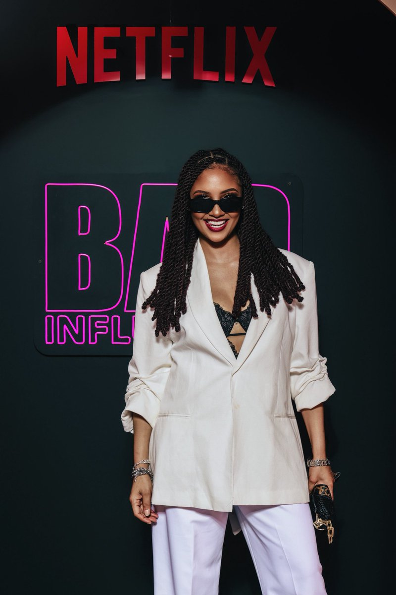 Events‼️

Spotted last night at an exclusive launch experience for Bad Influencer - staged in Africa's richest square mile, Sandton <a href="/NetflixSA/">NetflixSA</a> 

Jo-Anne Reyneke a multi talented South African actress.

#BadInfluencer