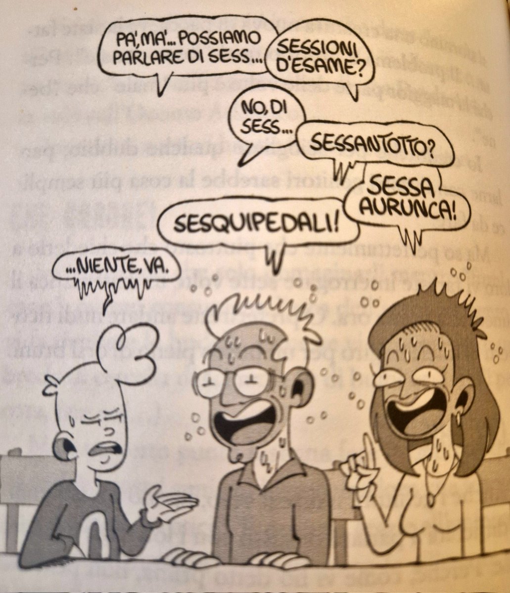 NIENTE EDUCAZIONE SESSUALE NELLE SCUOLE?TRANQUILLI! 
CI PENSA LO ZIO NICOLONE A DARE QUALCHE SPIEGAZIONE!
"Parental fuori control"
(Gallucci Editore)