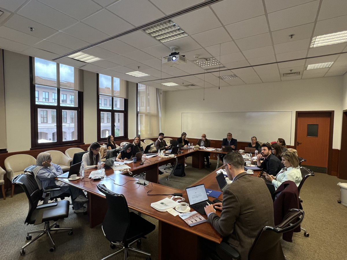 Baker_CME's tweet image. Today we wrapped up our 2-day workshop in Istanbul with @MiReKoc. We brought together #MENA scholars who presented policy briefs on protracted #displacement. Thanks to all the authors, discussants and the MireKoc team for hosting us! Stay tuned for the collected series in 2026.