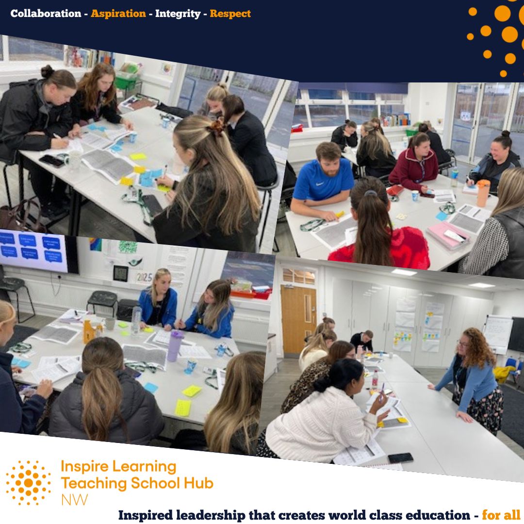 InspireTSHubNW's tweet image. 📚📷 ECT Cohort 4 – Liverpool Primary 3 Cluster. Our ECTs worked hard during their face-to-face session with facilitators Rachel Mellor &amp;amp; Steph Leach @LeamingtonPri last night. Great collaboration &amp;amp; growth on display! #ECT #CPD