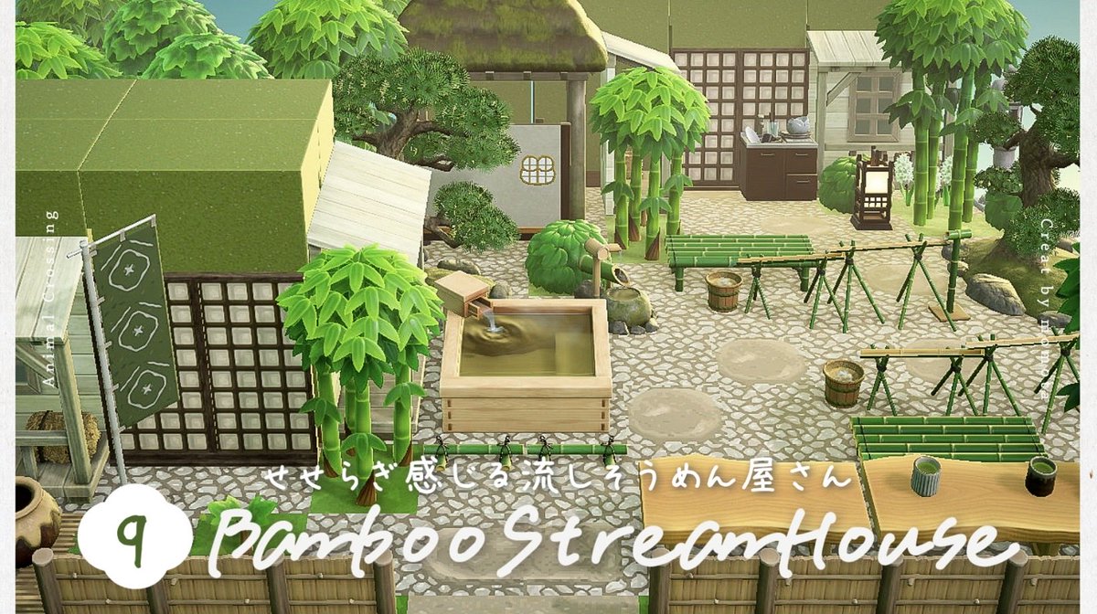 2mmt_o's tweet image. \ YouTube動画アップ🍵 /
せせらぎ感じる流しそうめん屋さん🍃
ぜひ見に来てね~!
youtu.be/bATcnpd7L-c?si…
#あつ森 #あつまれどうぶつの森
#acnh #animalcrossing