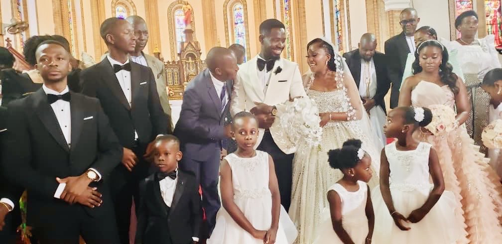 I have represented the Katikkiro of Buganda <a href="/cpmayiga/">Charles Peter Mayiga</a> to witness the wedding ceremony of <a href="/Irenentale/">Irene Ntale Kalibbala</a> and Kalibbala at Lubaga Cathedral!