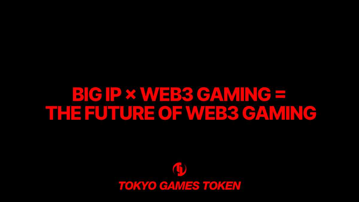TOKYO GAMES Foundation tweet media