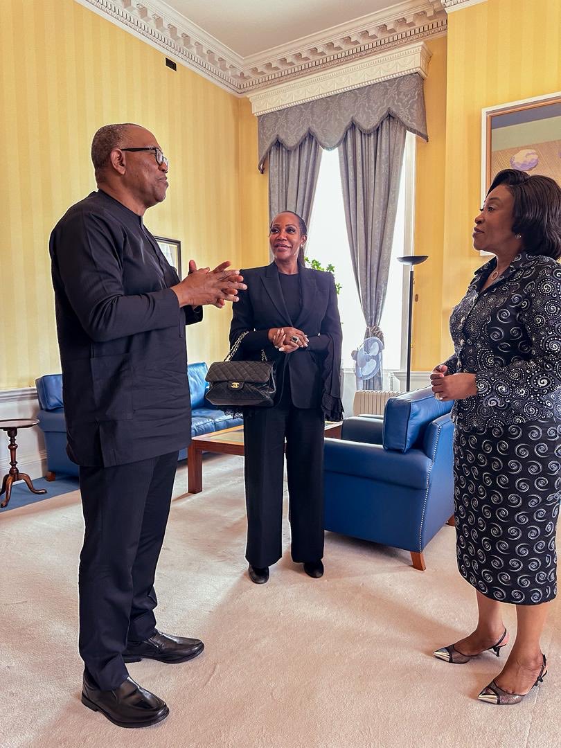 THE FIRECE POWER PAIR

H.E. Mr <a href="/PeterObi/">Peter Obi</a> and his pretty wife Igniting Nigeria's Tomorrow with Relentless Fire 🔥