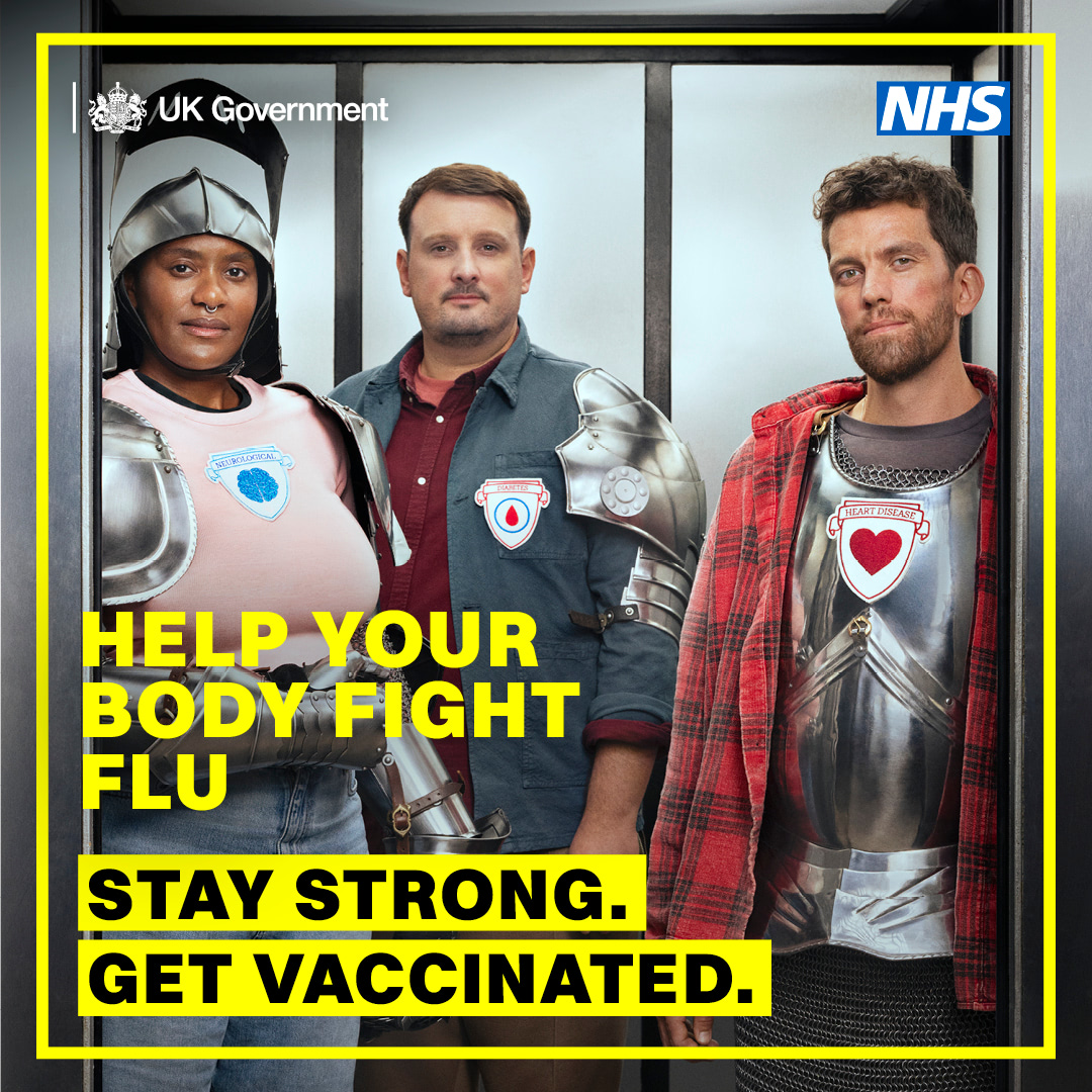 Loving these stills of client OLIVER STANLEY in the latest <a href="/NHSuk/">NHS</a> <a href="/DHSCgovuk/">Department of Health and Social Care</a> winter vaccines campaign!