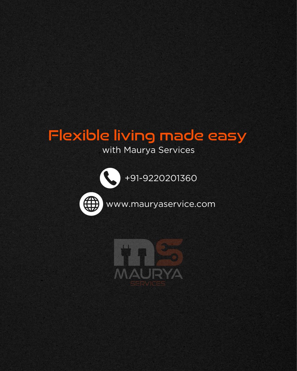 Maurya_service's tweet photo. Perfect for Every Lifestyle 🌟
Whether you’re a student shifting homes or a professional on the move — Maurya Services makes living flexible and convenient!

📞 Call Now: +91-9220201360
🌐 Visit: https://t.co/xY4vFpJPGt

#MauryaServices #ApplianceRental #DelhiNCR #EasyLiving https://t.co/Nd28MHYT6M
