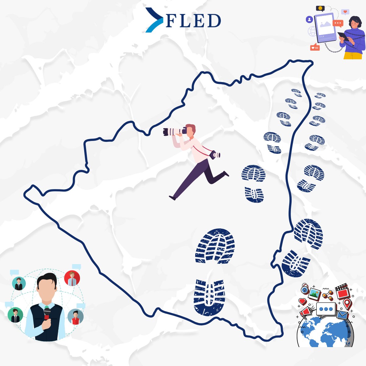 El exilio ha marcado al periodismo nicaragüense, pero no ha apagado su voz. 📰✊

Periodistas obligados a dejar el país siguen informando con compromiso, demostrando que el trabajo independiente no conoce fronteras.

#PeriodismoEnExilio #LibertadDePrensa #FLED
