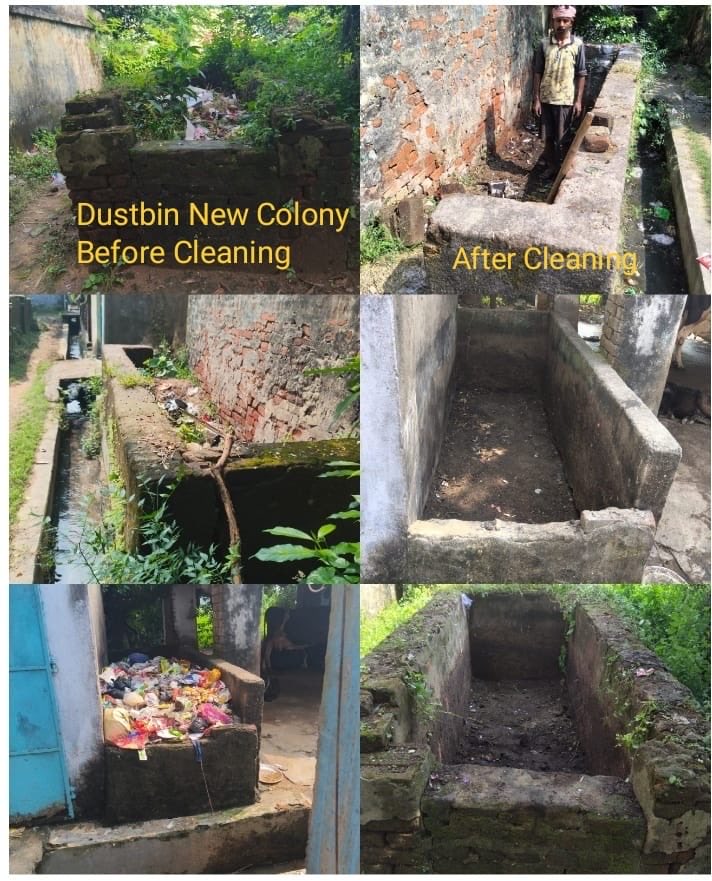 SodepurECL's tweet photo. As part of Special Campaign 5.0,the Sodepur Area undertook significant cleaning initiatives at Parbalia Colony.The efforts focused on enhancing overall cleanliness, promoting sustainability,and improving the living environment for residents. https://t.co/ivjO9CYBR1